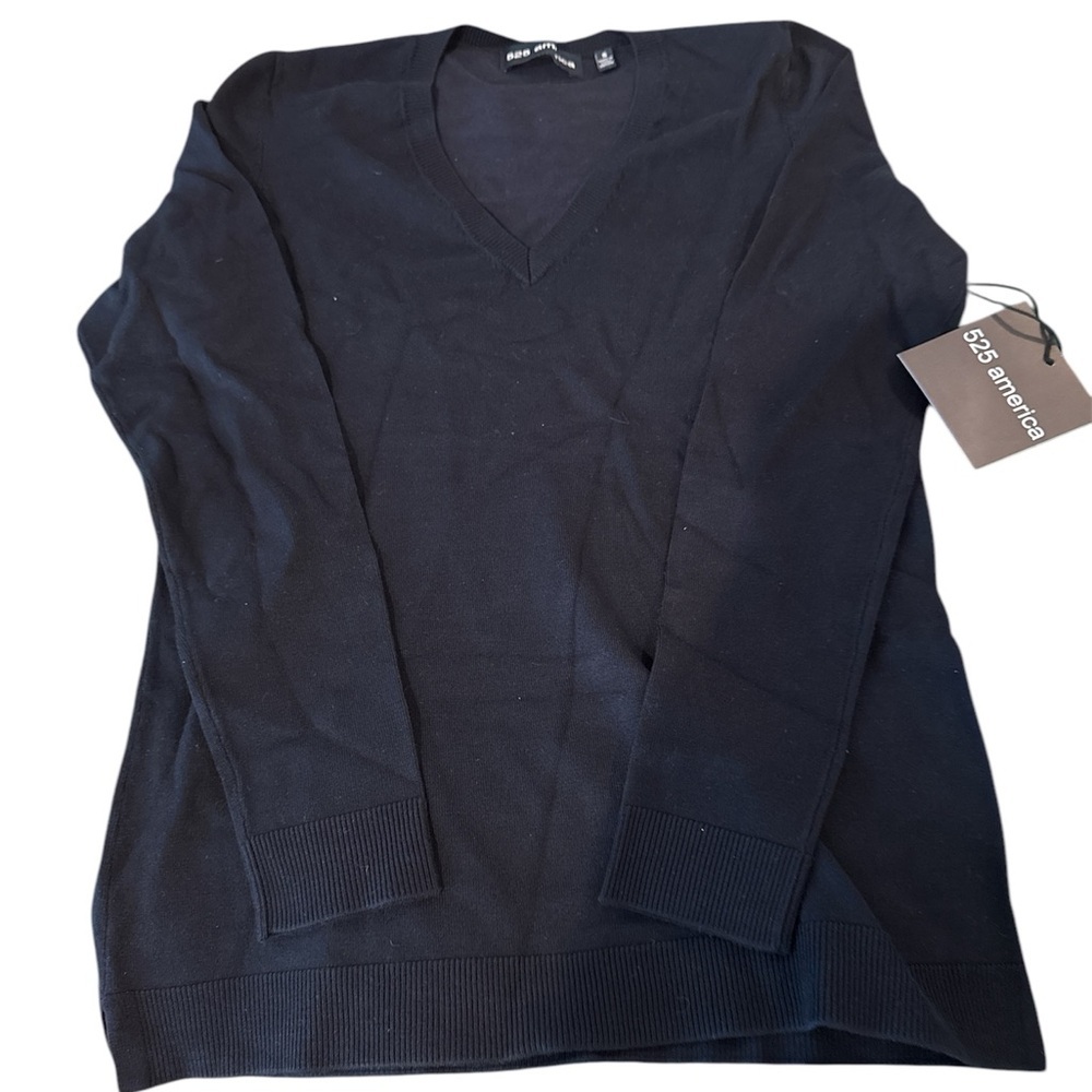 NWT 525 America Navy Sweater